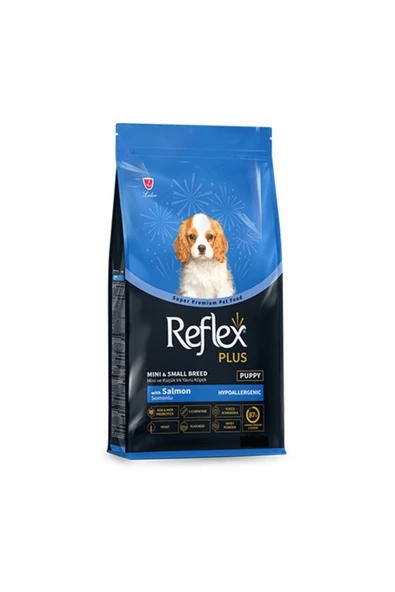 Reflex Plus Mini Small Somonlu Küçük Irk Yavru Köpek Maması 3 Kg ürün görseli 1