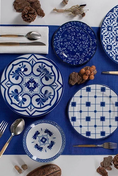 Porland Ege 24 Parça 6 Kişilik Yemek Takımı