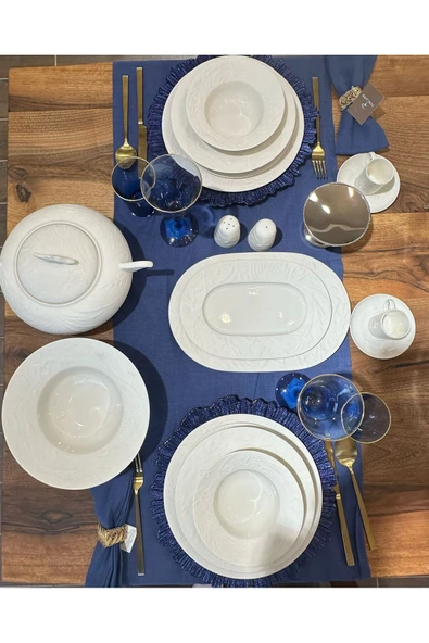 Porland Feniks 58 Parça 12 Kişilik Yemek Takımı - 3