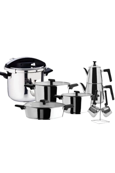 Porland Deluxe Tencere Takımı 15 Parça