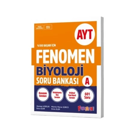 Fenomen Ayt Biyoloji Soru Bankası (A) ürün görseli