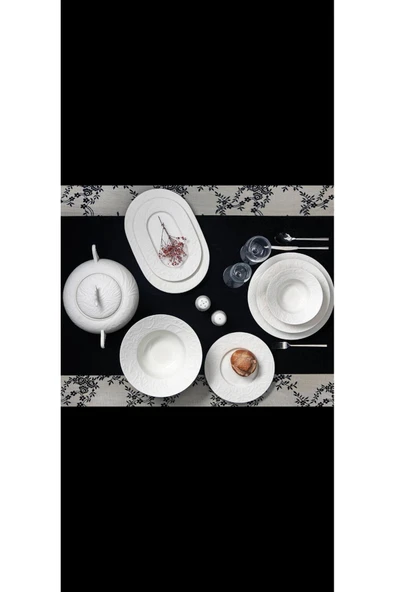 Porland Feniks 58 Parça 12 Kişilik Yemek Takımı