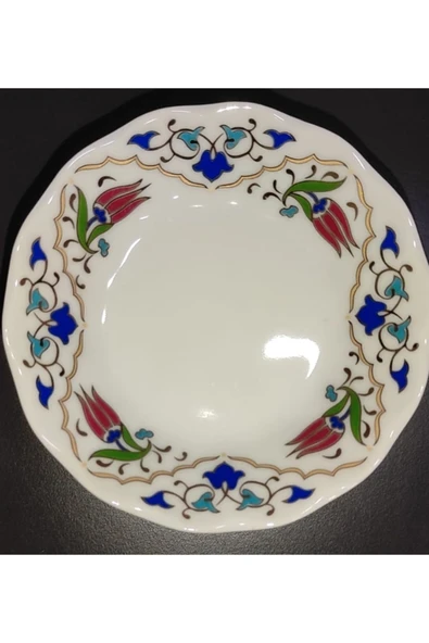 Porland PORSELEN 12 CM LALENAZ 12'Lİ ÇAY TABAK - 3