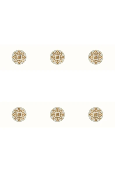 Porland Arabesque Desen Mini Kase 10cm 6'lı