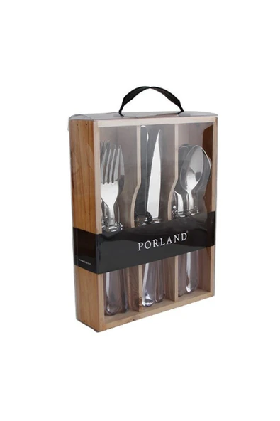 Porland Trendy Free Çatal Kaşık Takımı 18 Parça