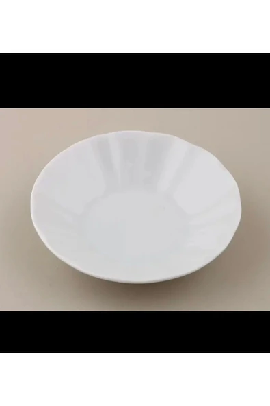 Porland Beyaz Çay Tabağı 6'lı - 2