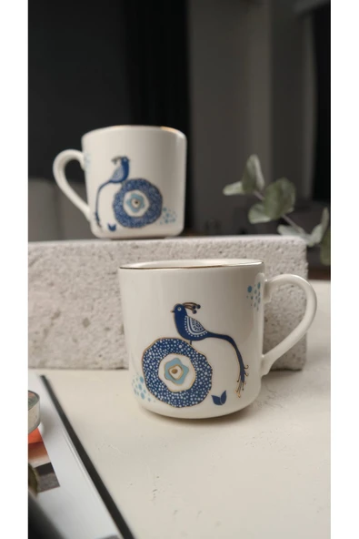 Porser Pavo 4 Parça Kahve Fincanı Seti ürün görseli 1