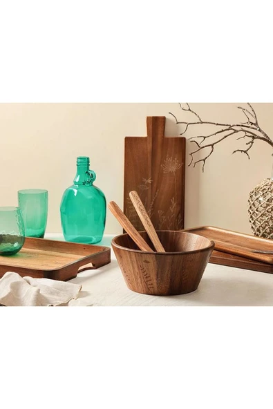 Porland Woodflower Akasya Sunum Tahtası 35 cm - 3