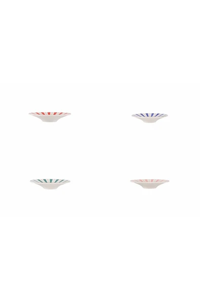 Porland Wild Life Karma Çay Tabağı Takımı 11cm 4 Parça - 2