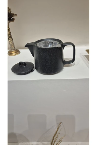 Porland Antrasit Kapaklı Demlik 1000 cc - 2