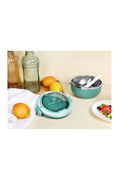 Porland North Beslenme Kutusu Kaşıklı Yeşil 700 ml