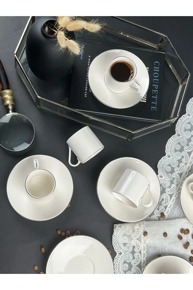 Store Porser Lumina 4 Parça Kahve Fincanı Seti ürün görseli