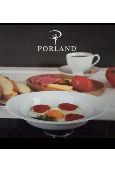 Porland Beyaz Sahan 21cm - 2