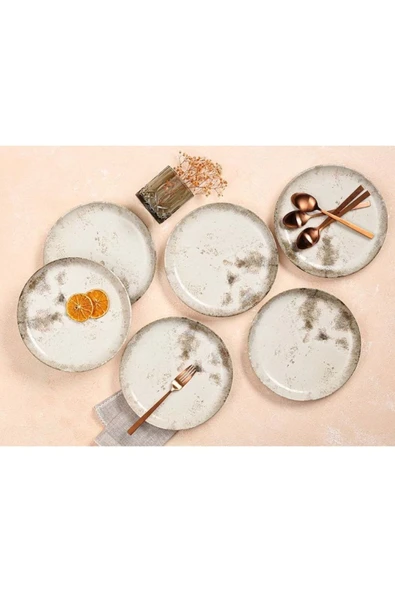 ASTERA Porland Re-gen Salda 6lı Düz Tabak Seti 21cm ürün görseli 1