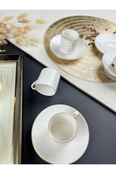 Porser Lumina 4 Parça Kahve Fincanı Seti - Resim 2