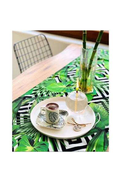 Porland Botanical Tabaklı Kahve Fincanı 85 cc 04ALM005374 - Resim 2