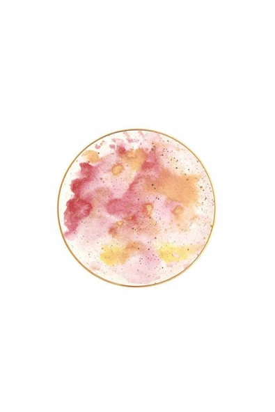 Porland Cosmos Desen1 Düz Tabak 24 Cm ürün görseli 1