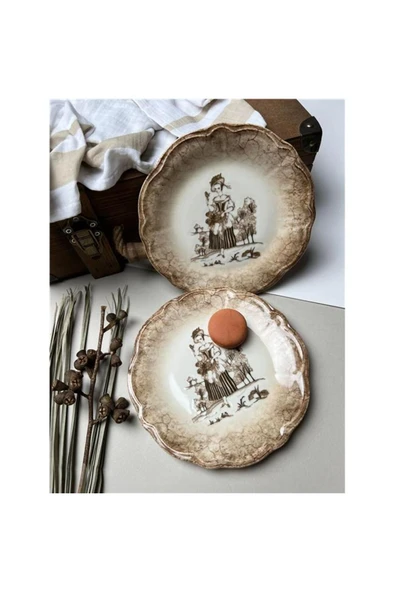 nerede bulurum Porser Fulya Ella Pasta Takımı 22cm 6 Kişilik 6 Parça