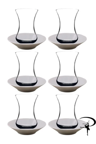 Porland Beyaz Çay Takımı 11cm ürün görseli 1