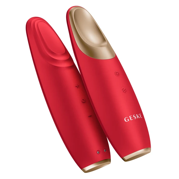 GESKE Titreşimli Soğutma ve Isıtma Sağlayan Akıllı Göz Çevresi Masaj Cihazı  Warm  Cool Eye Energizer - 2