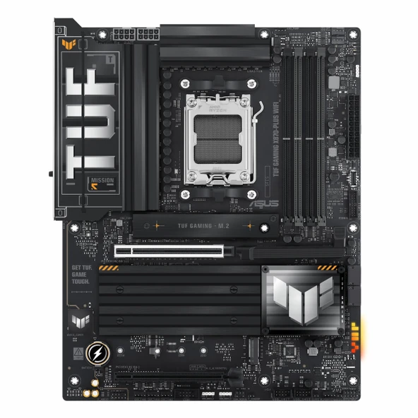 Asus TUF Gaming X870-Plus WiFi DDR5 (8000MHz)OC M.2 HDMI/USB-C PCIe 5.0 AM5 ATX Anakart - Resim 2