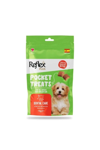 Plus Pocket Treats Ağız Ve Diş Sağlığı Için Köpek Ödül Maması 70 gr