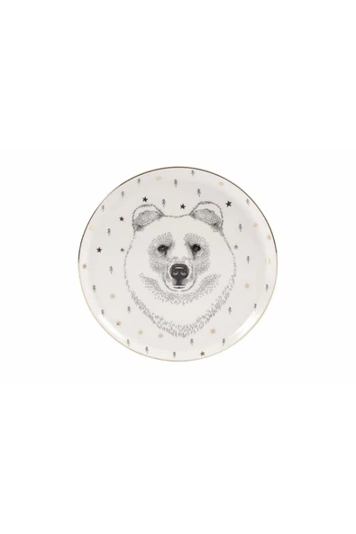 Porland Forest 4 Kişilik Pasta Takımı 20cm - 3