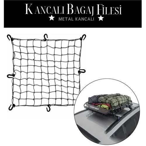 CEYLAN ADAM  12 Kancalı 150 cmx190cm Bagaj Filesi ürün görseli