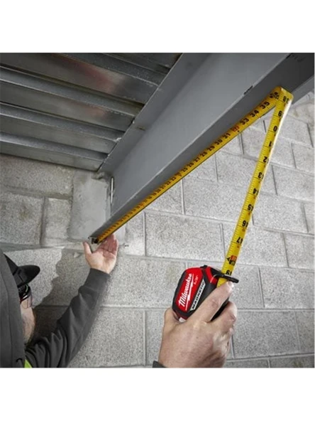 Milwaukee Şerit Metre Manyetik Metre 5M/27Mm T4932464599 - 3