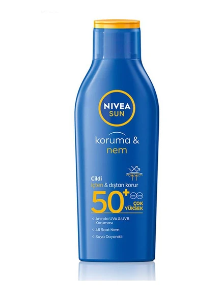 Nivea Koruma ve Nemlendirici Güneş Koruyucu Losyon Spf50 200 Ml