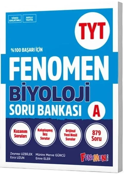 Fenomen Tyt Biyoloji Soru Bankası (A)