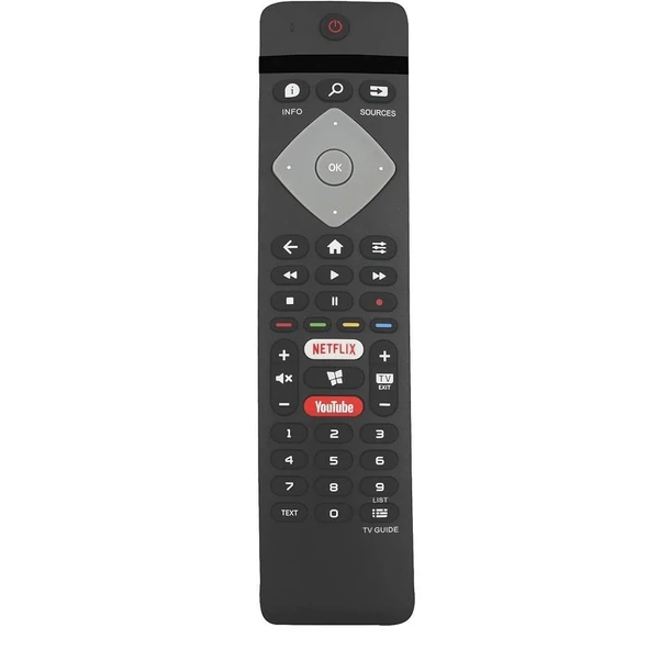Philips 50PUS6504/12 İle Uyumlu 4K Smart Tv Kumandası ürün görseli