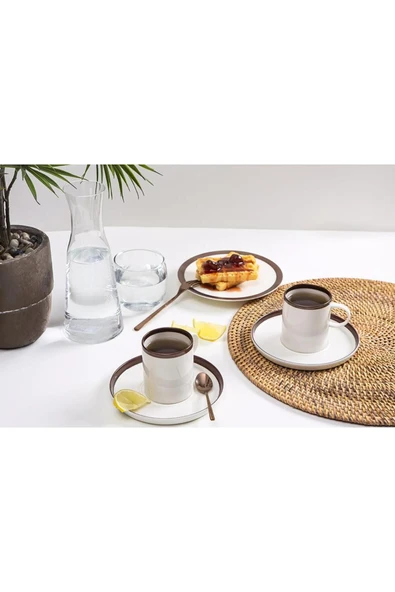 Porland Chopin Bakır Çay Fincan Takımı 4 Parça ürün görseli 1