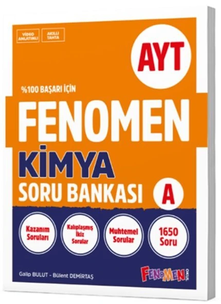 Fenomen Ayt Kimya Soru Bankası (A)