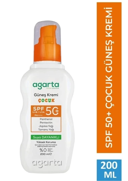 CEYLAN ADAM  Agarta Doğal Güneş Kremi Çocuk 50 SPF 200 ml