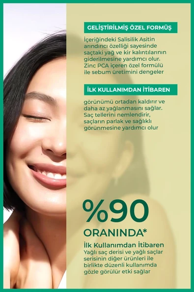 ENZYM COSMETICS Yağlı saç derisi ve yağlı saçlara özel yağlanma karşıtı saç bakım spreyi 200 ml - 4