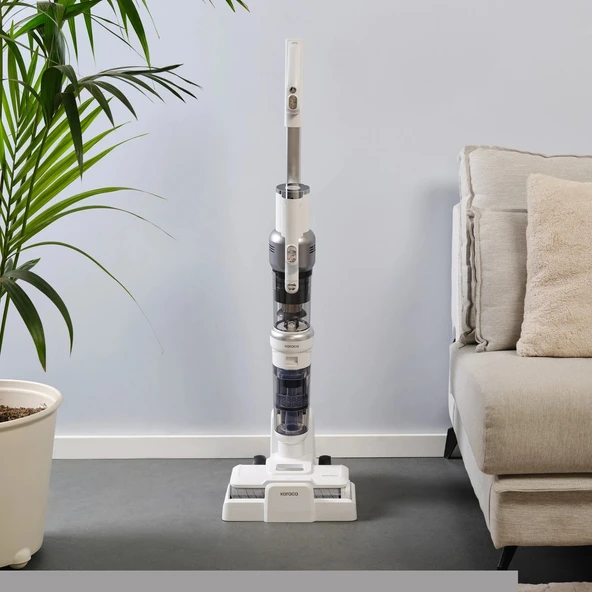 Karaca Aquaclean Pet 3in1 Islak ve Kuru Kablosuz Dikey Süpürge ürün görseli