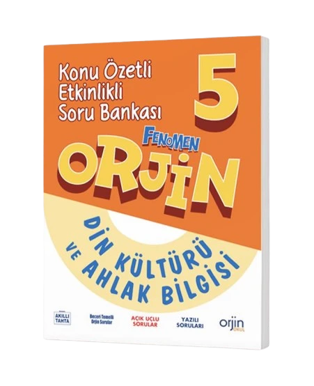 Orjin 5. Sınıf Din Kültürü Konu Özetli Soru Bankası