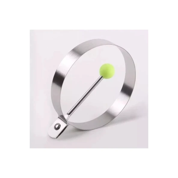 Metalik Daire Şeklinde Metal Omlet Yumurta Ve Krep Kalıpları - 2