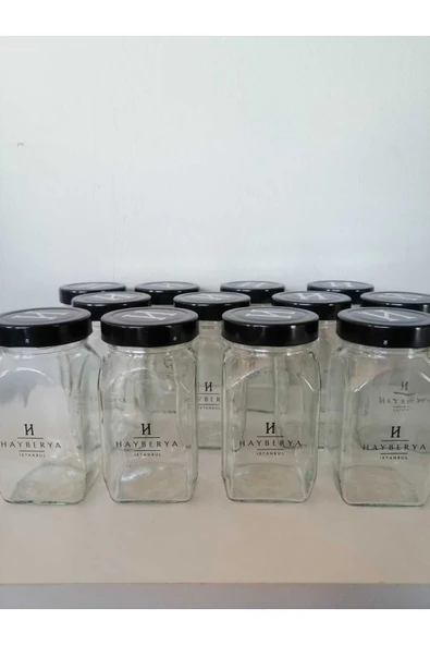Blissra 12'li Kavanoz 350ml - Reçellik Kavanoz - 6