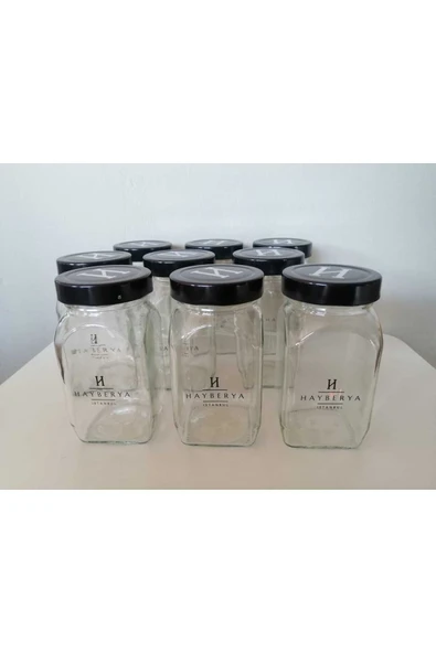 Blissra 9'lı Kavanoz 350ml - Reçellik Kavanoz - 6