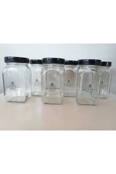 Blissra 6'lı Kavanoz 350ml - Reçellik Kavanoz - 6