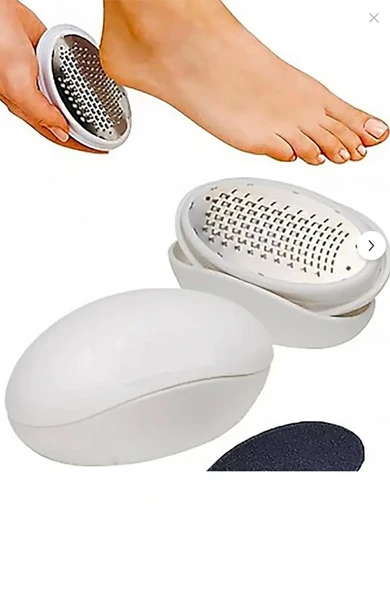 Çok Fonksiyonlu Fırça Ayak Bakımı Aracı Ölü Cilt Kaldırma Eksfoliyatörü Topuk Törpüsü Nasır Sökücü - Resim 3