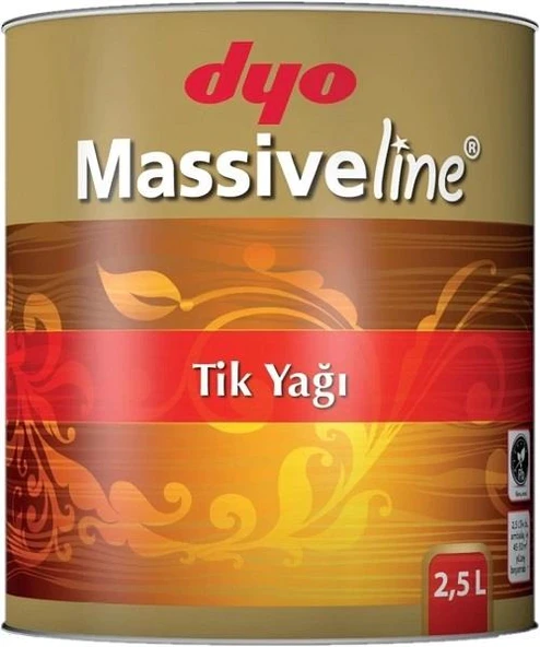 Dyo Massiveline Tik Yağı Şeffaf 5 Lt