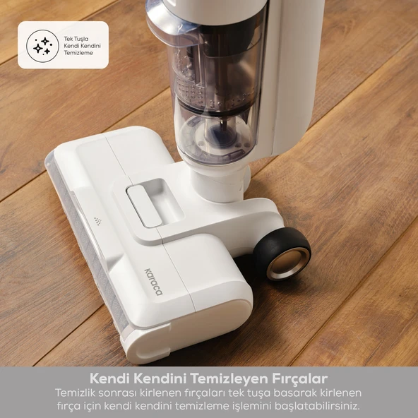 Karaca Aquaclean Pet 3in1 Islak ve Kuru Kablosuz Dikey Süpürge - Resim 10