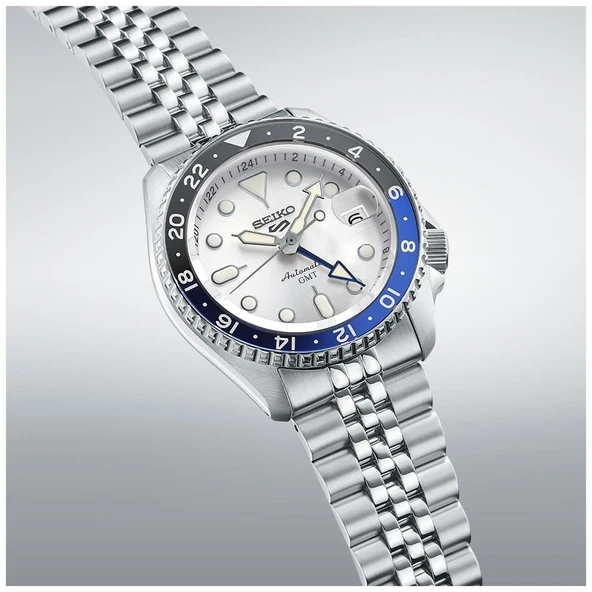 Seiko 5 Sports Otomatik GMT SSK033K Erkek Kol Saati - Resim 3