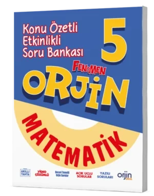 Orjin 5. Sınıf Matematik Konu Özetli Soru Bankası