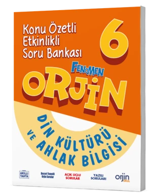 Orjin 6. Sınıf Din Kültürü Konu Özetli Soru Bankası ürün görseli