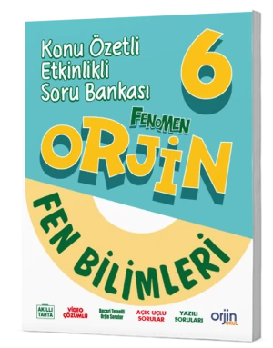 Orjin 6. Sınıf Fen Bilimleri Konu Özetli Soru Bankası