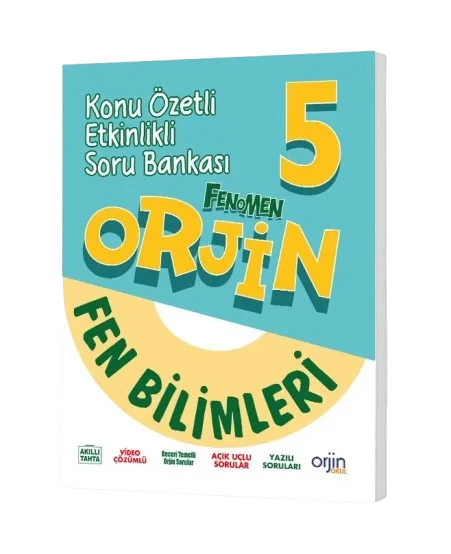 Orjin 5. Sınıf Fen Bilimleri Konu Özetli Soru Bankası
